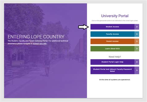 my student portal|Gcu Portal.
